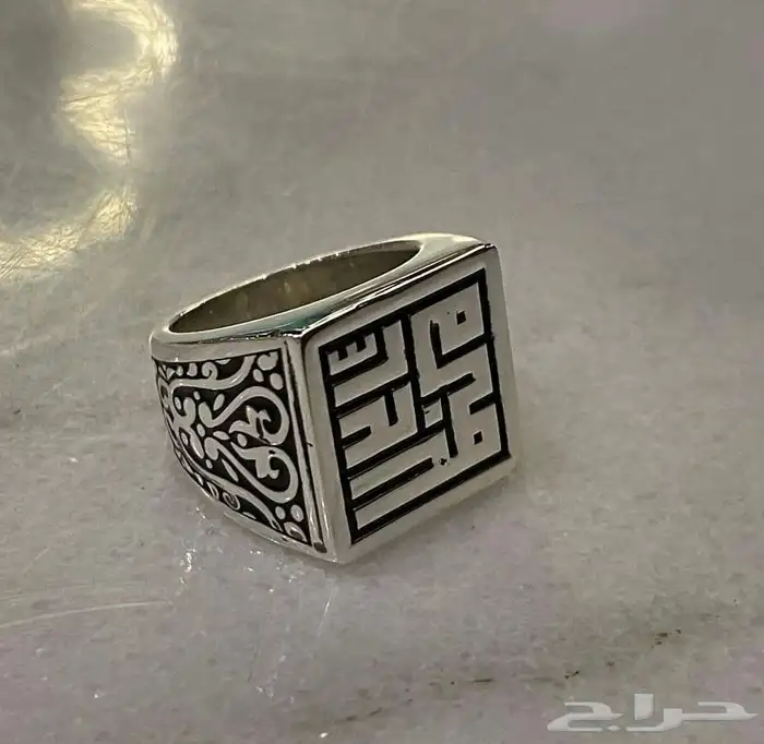 خواتم فضة نقشات فخمة بدون فصوص ومسابح لؤلؤ حر اصلي 17