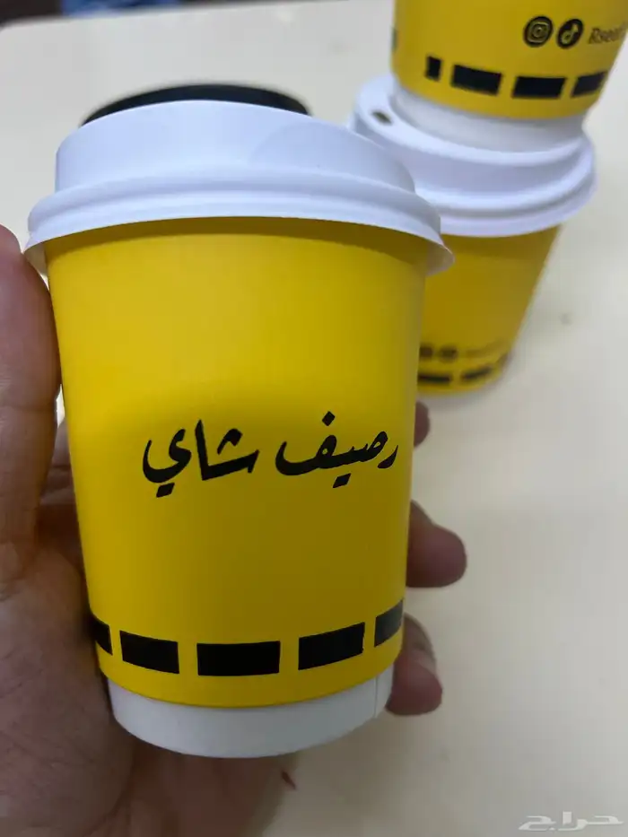 طباعة اكوب شاي اكواب قهوة طباعه اكوب شفاف كوب قهوة دبل سنغل 1