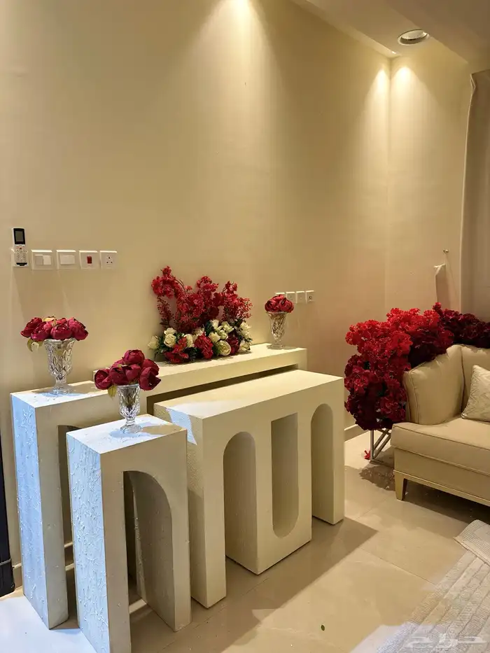 تنسيق حفلات طاولات عشاء ومداخل وسماعات كراسي 0