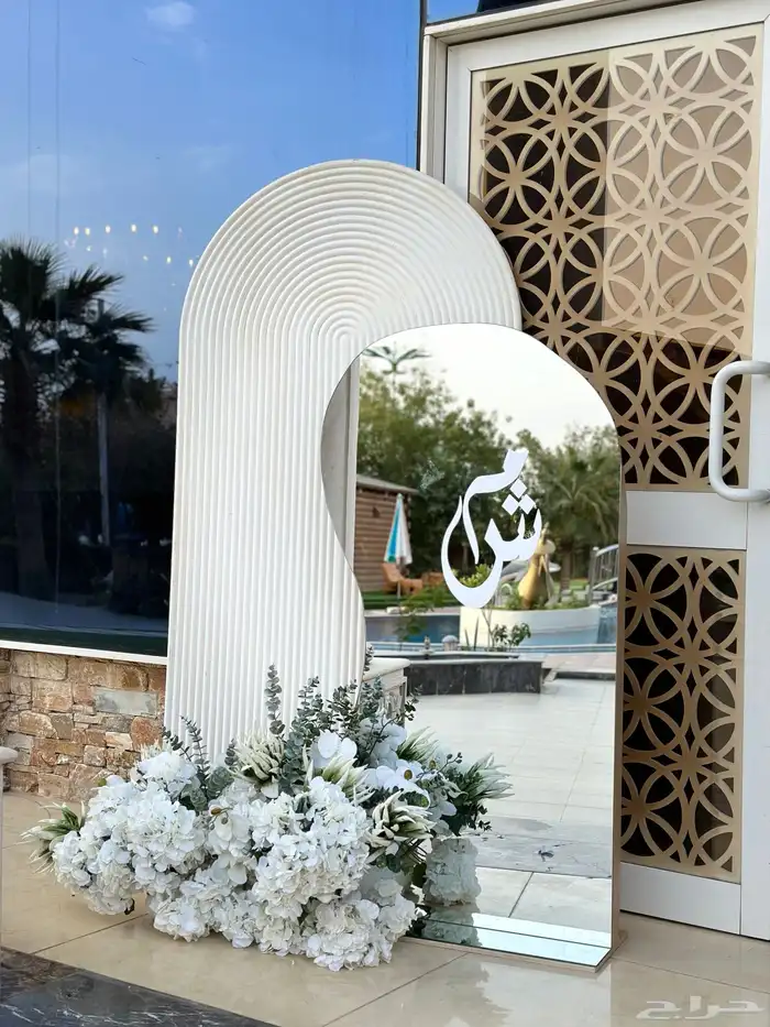 تنسيق حفلات طاولات عشاء ومداخل وسماعات كراسي 44
