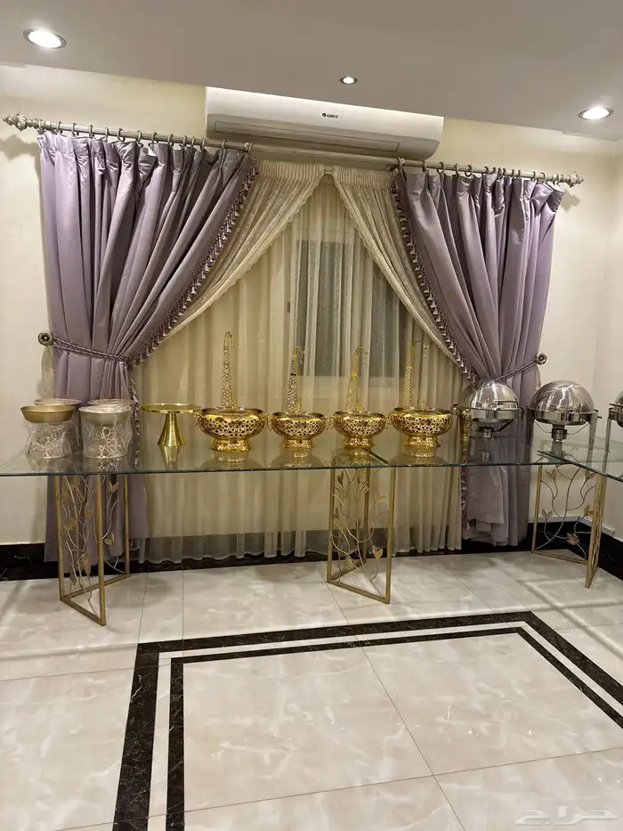 تنسيق حفلات طاولات عشاء ومداخل وسماعات كراسي 46