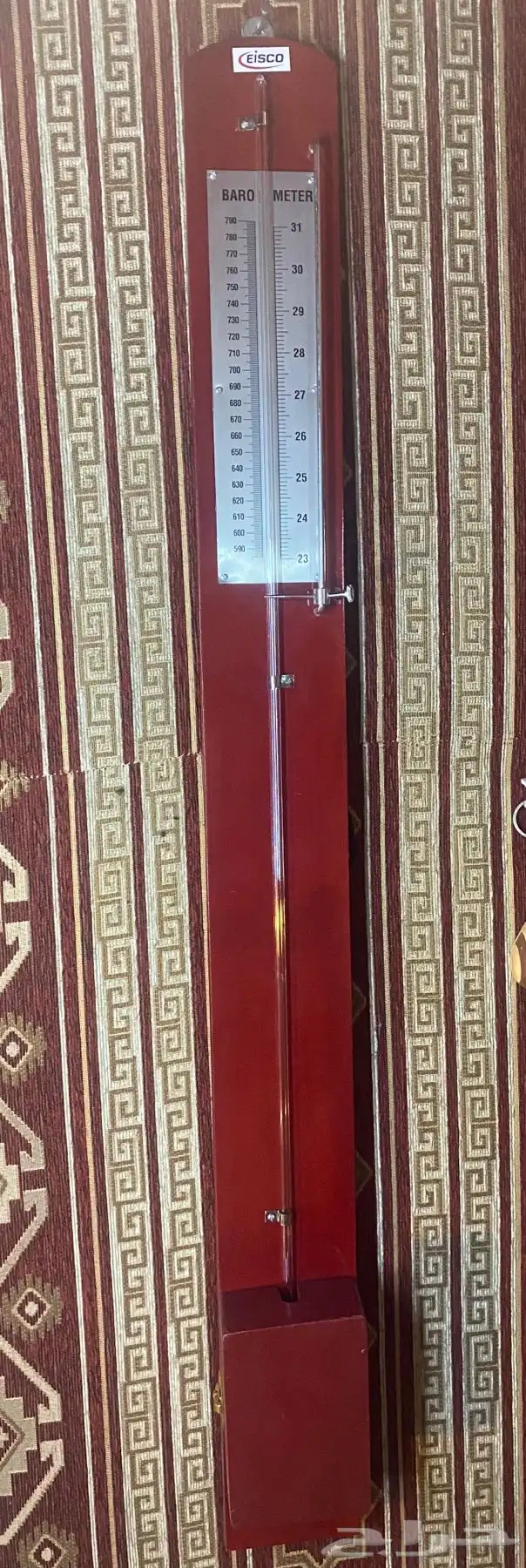 باروميتر زئبق 25 0