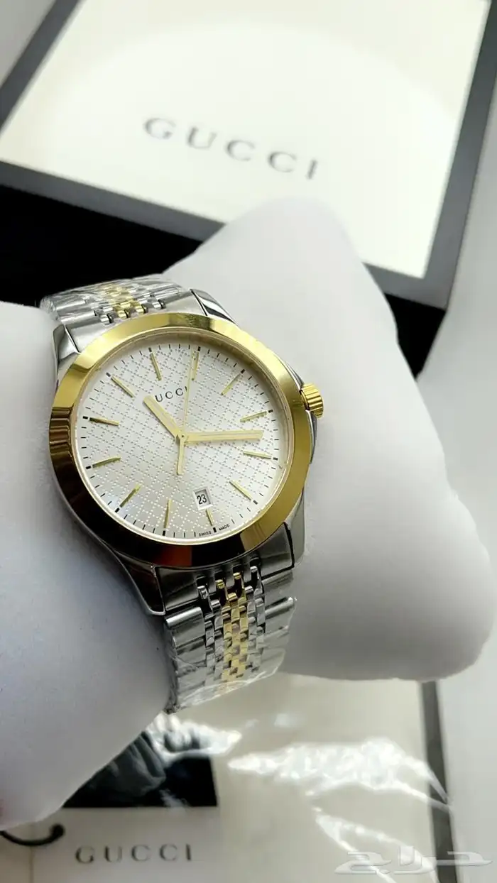 ساعة قوتشي موديل تايمليس ماستر كواليتي 4