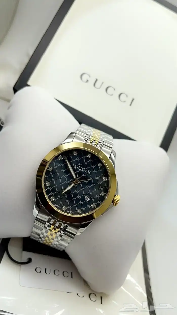 ساعة قوتشي موديل تايمليس ماستر كواليتي 6