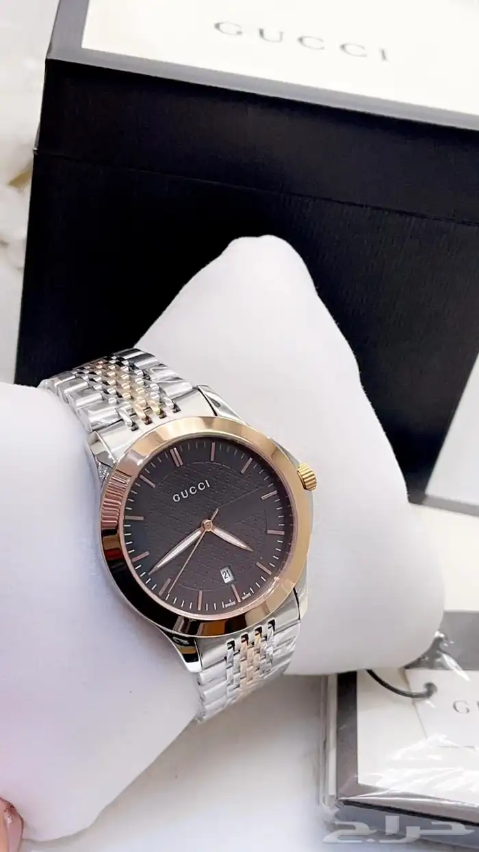 ساعة قوتشي موديل تايمليس ماستر كواليتي 10