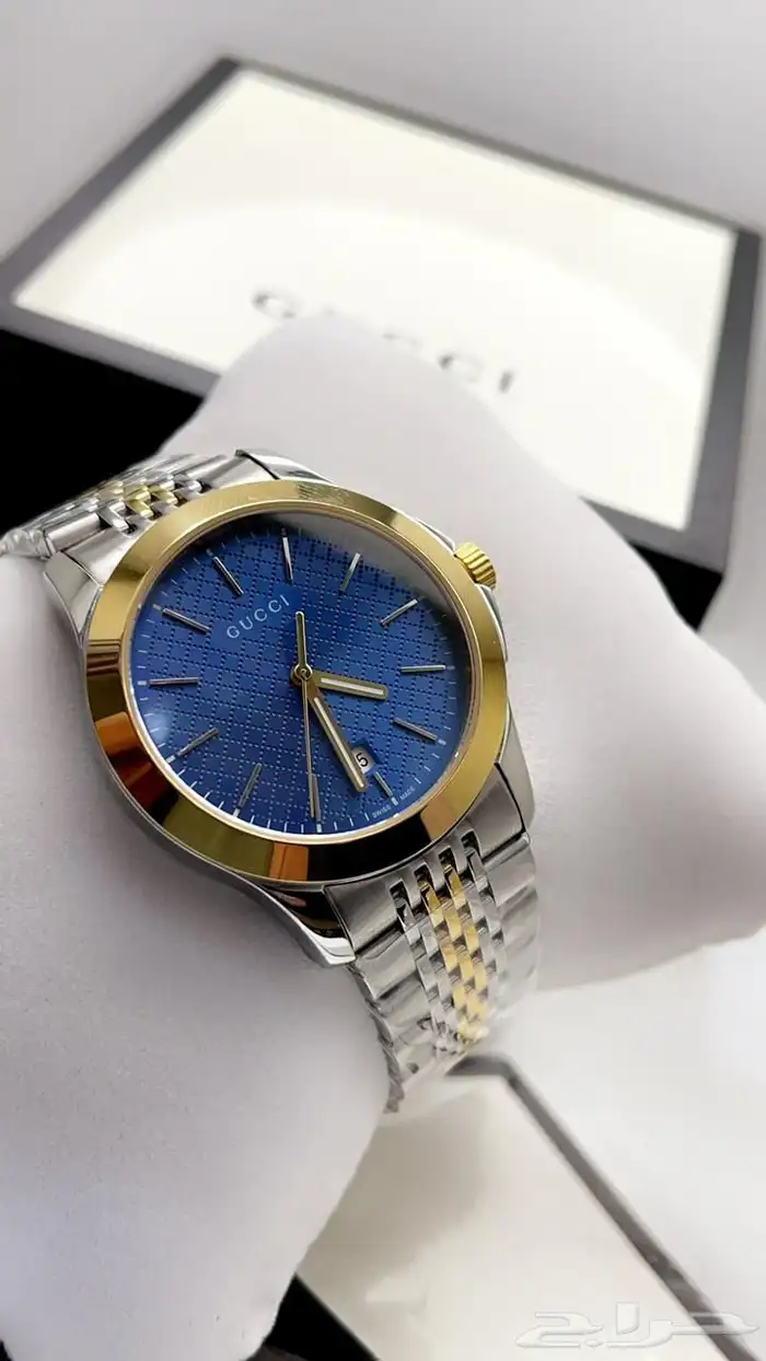 ساعة قوتشي موديل تايمليس ماستر كواليتي 7