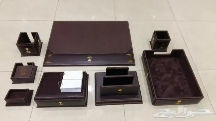 بوكسات وأطقم جلدية مكتبية 5