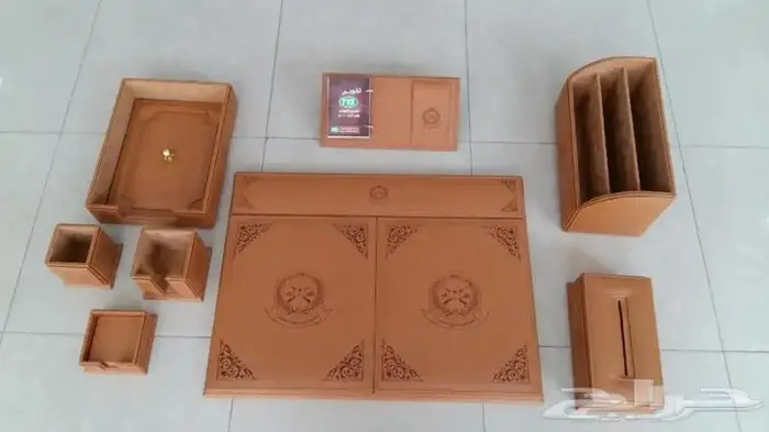 بوكسات وأطقم جلدية مكتبية 18