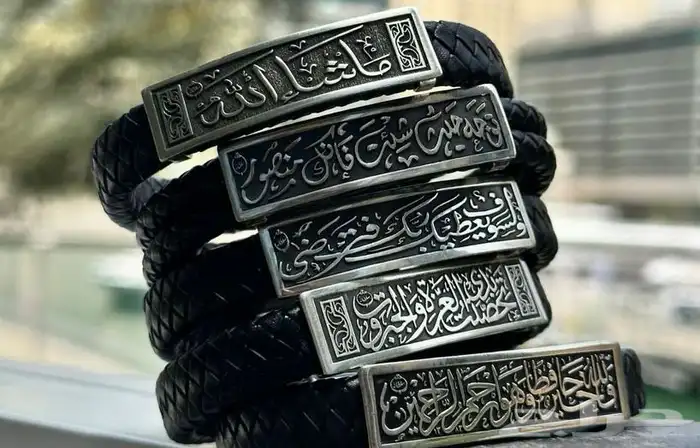 خواتم فضة نقشات فخمة بدون فصوص ومسابح لؤلؤ حر اصلي 24