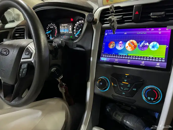 شاشه فورد فيوجن 2016أندرويد  ابل كاربلي واندرويد اوتو 1