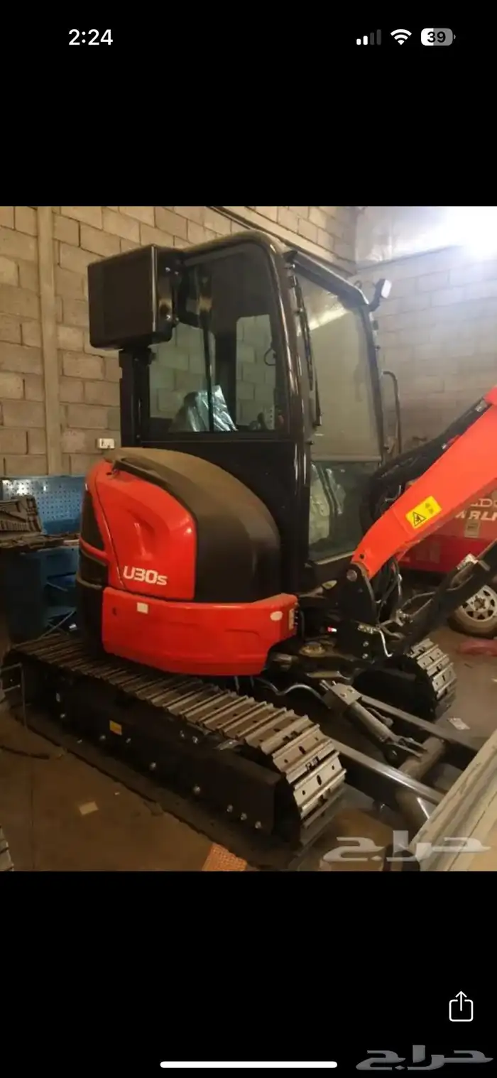 للايجار ميني بوكلين mini excavator for rent. 2