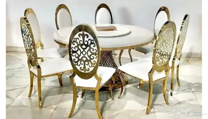 كراسي اكرلك حفلات كراسي استيل نابليون شفاف طاولات طعام 7