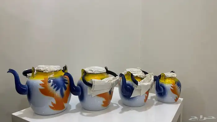 طقم اباريق ابوشعله ازرق 0