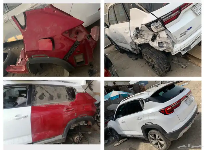 سمكره وقص وتلحيم السيارات المصدومه والتالفه 2