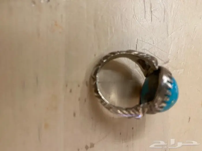 خاتم اصل وفصل فيروز بخاتم فضه 4