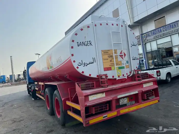 تيدر المطلق محروقات مديل 95قاعده 12 شبه الجديد سعته 32 لتر 6