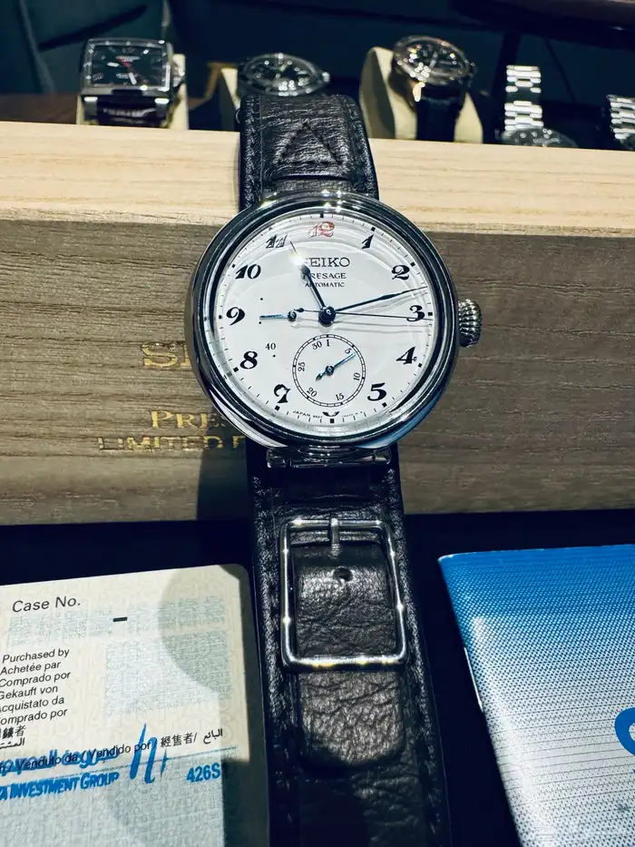 سيكو نواد ربريساج اصدار محدود seiko presage 110thAnniversary 12