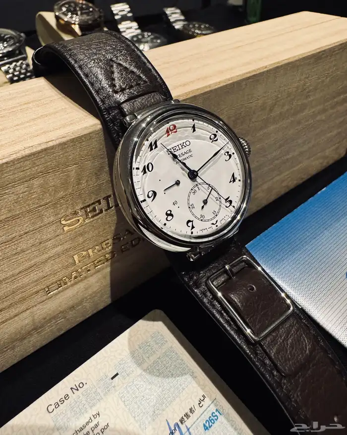 سيكو نواد ربريساج اصدار محدود seiko presage 110thAnniversary 8