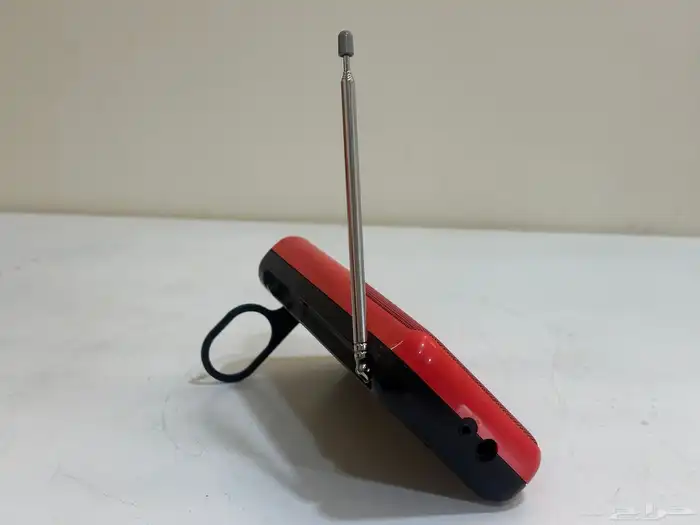 راديو سوني 450s ثلاث موجات أحمر 1988 11