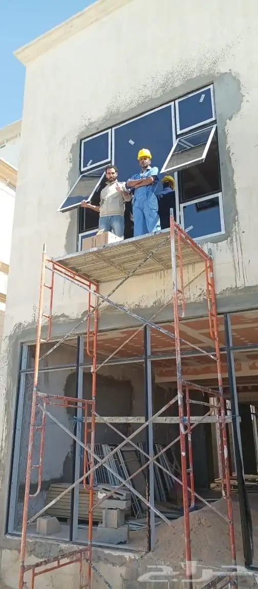 تخفيضات نوافذ الالمونيوم زجاج حديد استيل طاولات بسطات دواليب 9