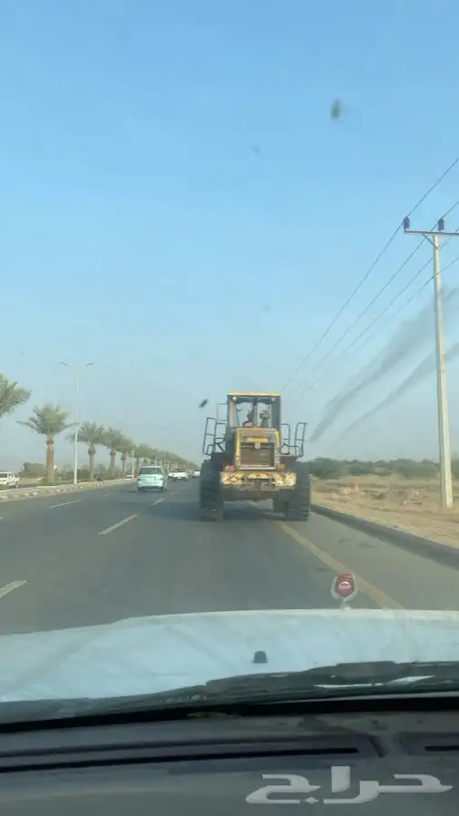 بطحه مغربل رمل بنواعه حجر صبيز. كبس أراضي تنضيف أراضي 5