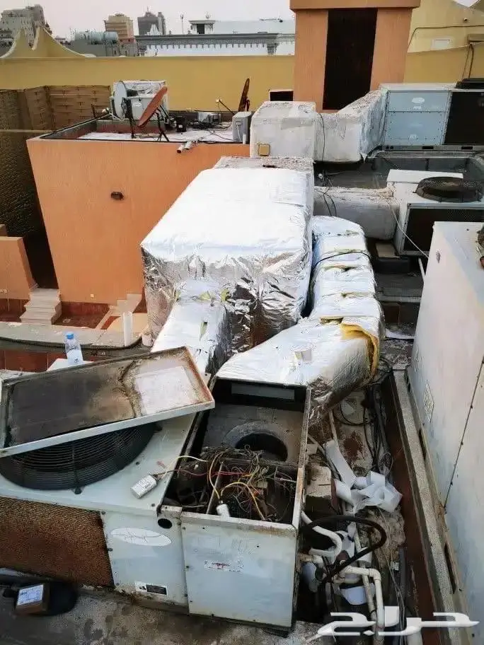 صيانة مكيفات مركزية دكت سبلت مكيف بكج 10