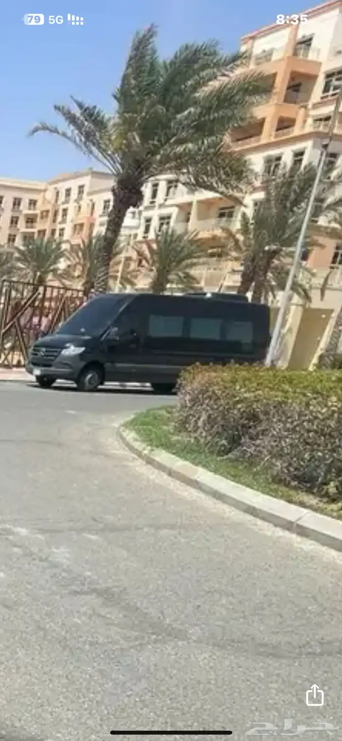 إيجار سيارة بالسائق مرسيدس فان 23 VIB 5