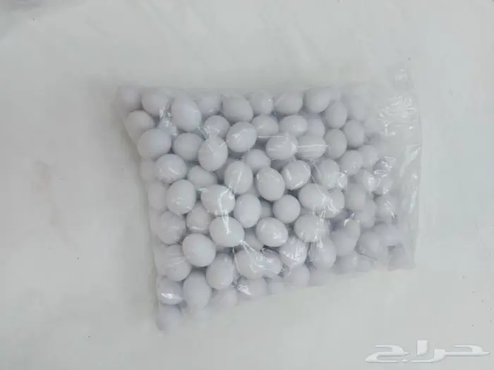 بيض دجاج صناعي وحمام وطيور صغيره 9