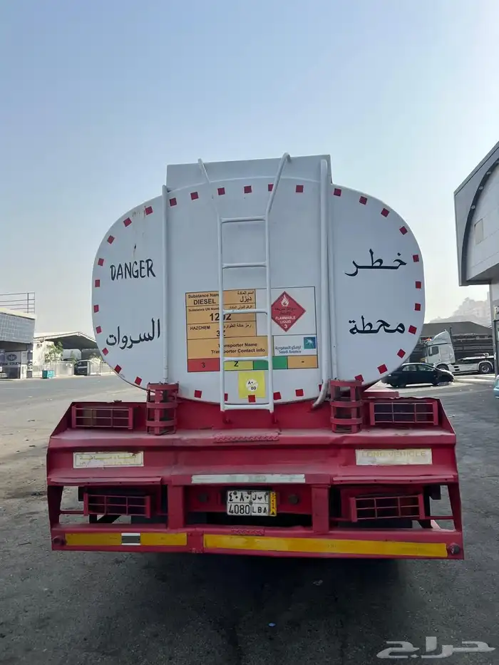 تيدر المطلق محروقات مديل 95قاعده 12 شبه الجديد سعته 32 لتر 9
