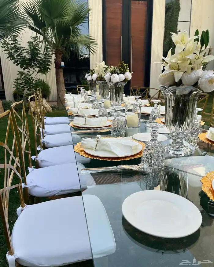 تنسيق حفلات طاولات طعام 6