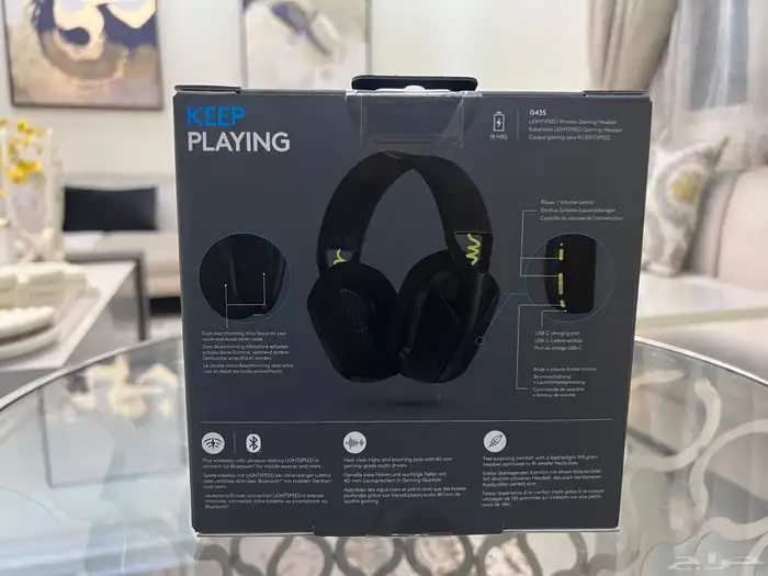 سماعة لوجيتك للبيع G435 جديد 1