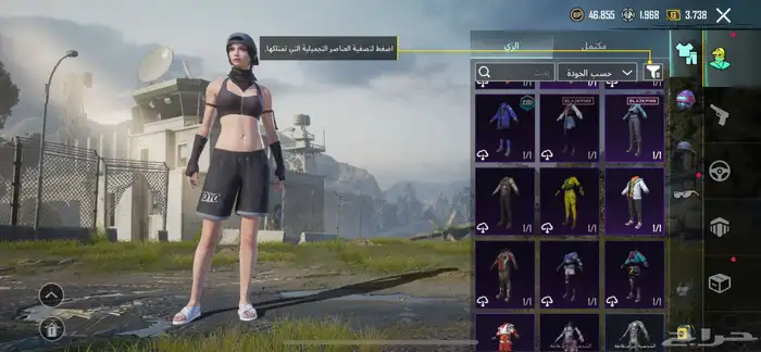 حساب ببجي 17