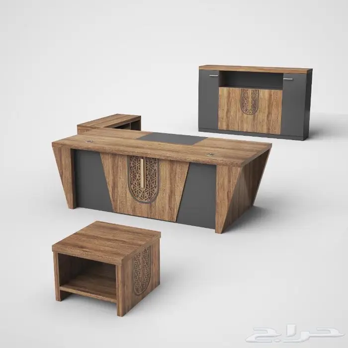 مكاتب مودرن وكراسي متحرك وثابت وطاولات ومكاتب مشتركه 19