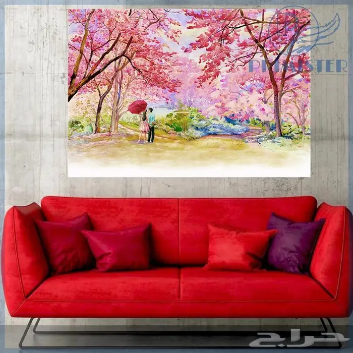 لوحة جدارية جميع المقاسات 8