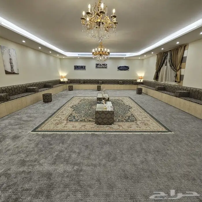 قاعه واستراحة وجد المخمليه 5