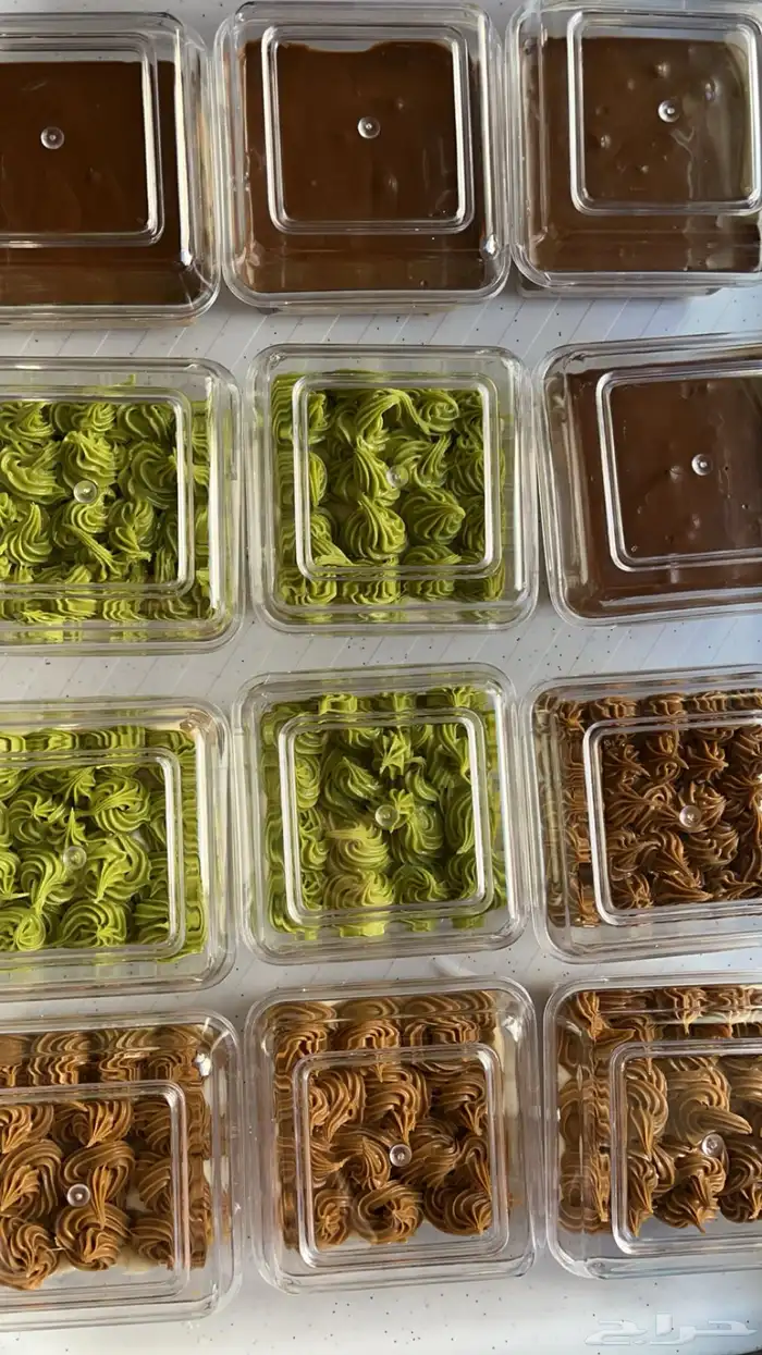 تشيز كيك وبسبوسة ميني توزيعات سويت فلاور تبوك 3