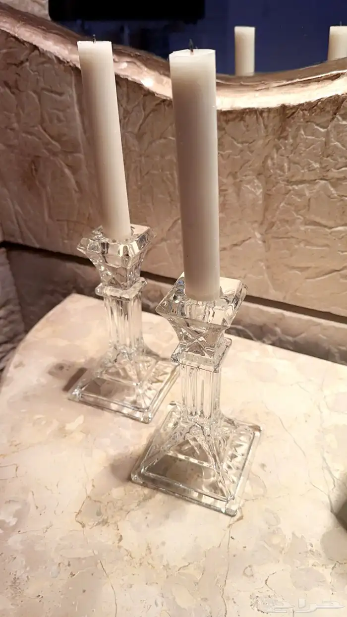 شمعدان كريستال فخم 0