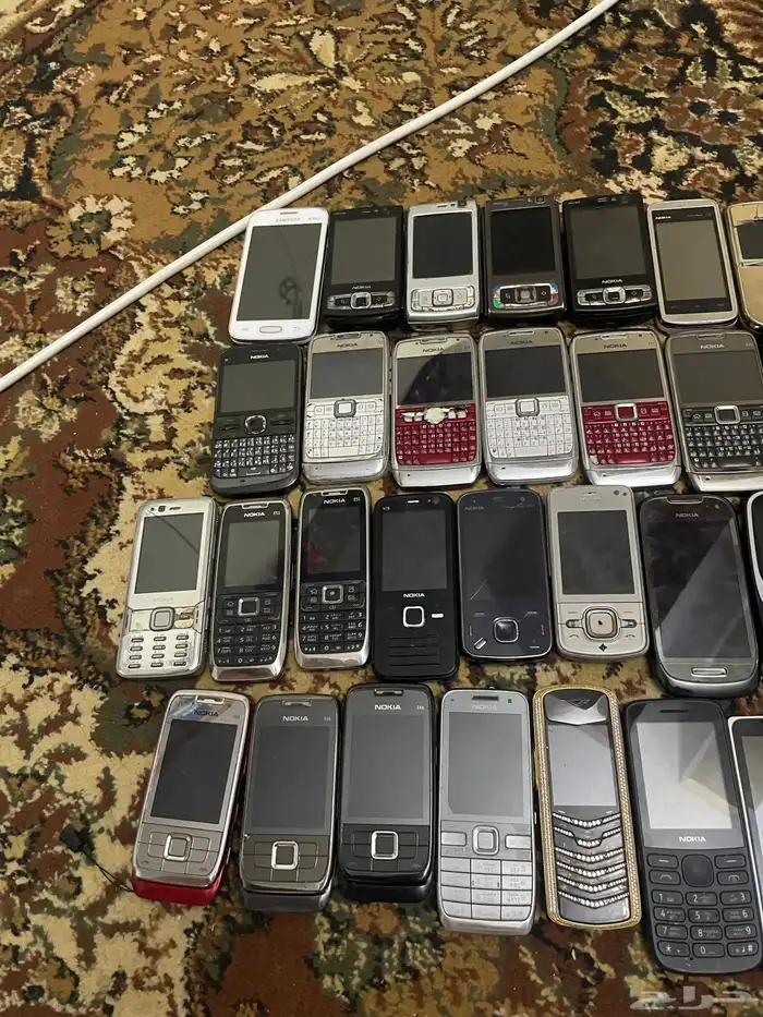 جوالات نوكيا جميع اصلي شغال تمام 7