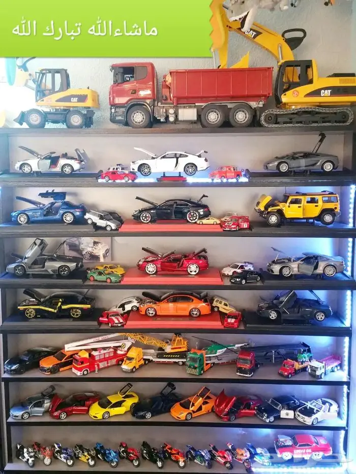 مجسمات سيارات حديد شبه جديدة_شاحنات وشيولاتbruder الألمانية 0