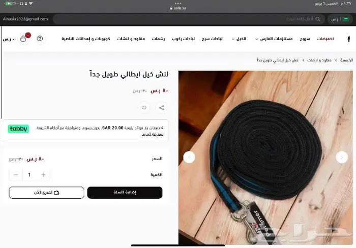 مستلزمات خيل باندج رشمه مقود لنش ايطاليه تقسيط او كامل 4