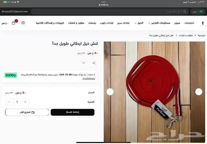 مستلزمات خيل باندج رشمه مقود لنش ايطاليه تقسيط او كامل 6