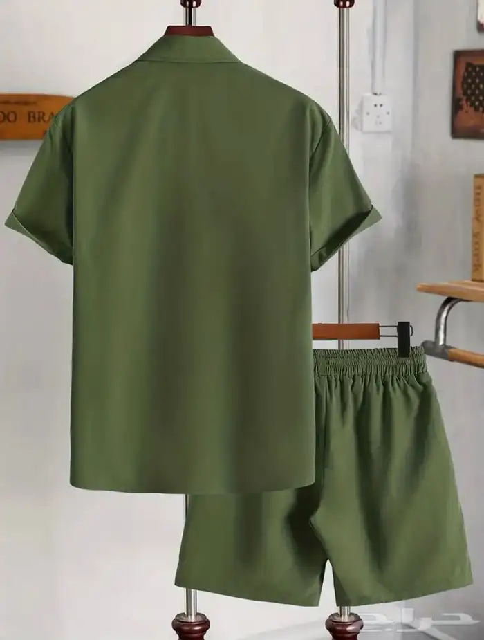 ملابس صيفيه طقم3قطع شورت داخلية قطنية مع سترة الوان ومقاسات 67