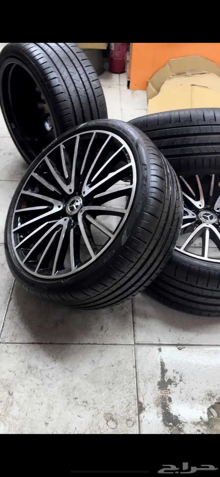 جنوط مرسيدس الجوهره مقاس 21. اصلي وكاله 0