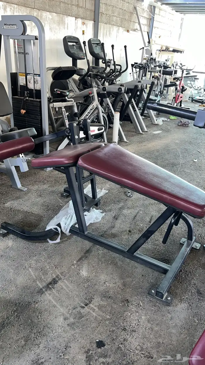 بنش أوزان أثقال طارات تجهيز اندية رياضية 40