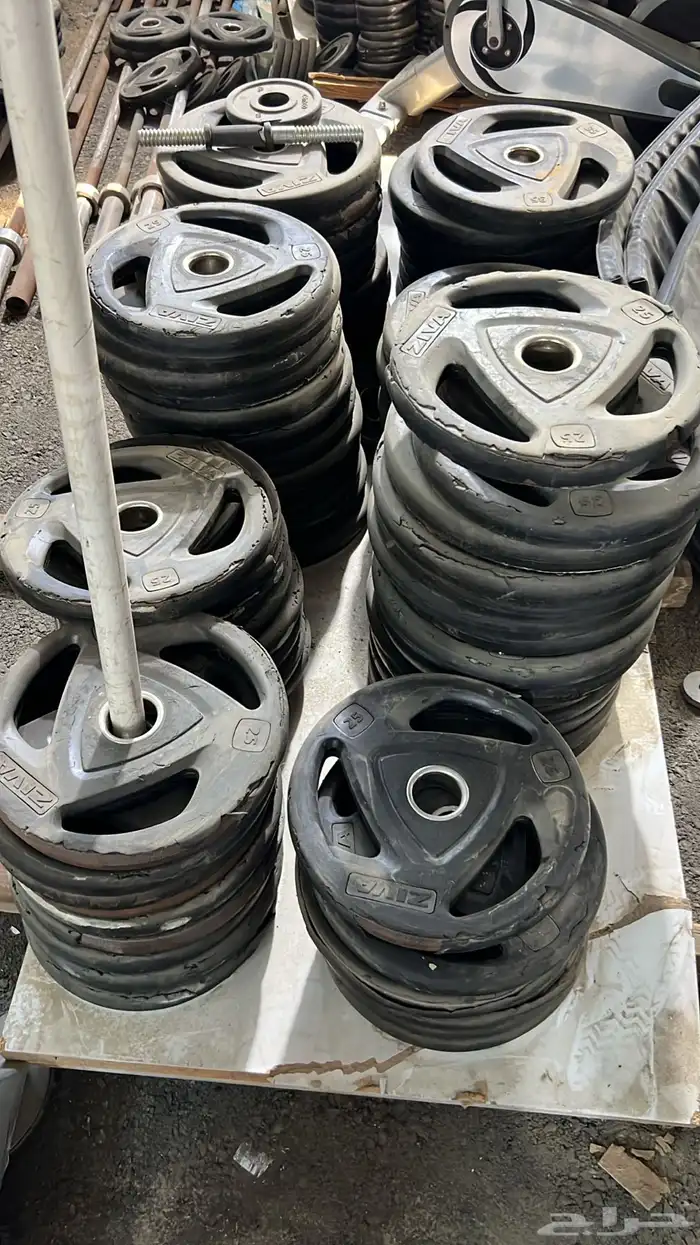 بنش أوزان أثقال طارات تجهيز اندية رياضية 60