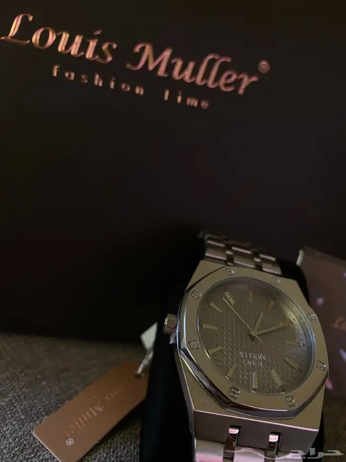 للبيع ساعة لويس ملر مع تغليف وكرت ضمان جديدة 0