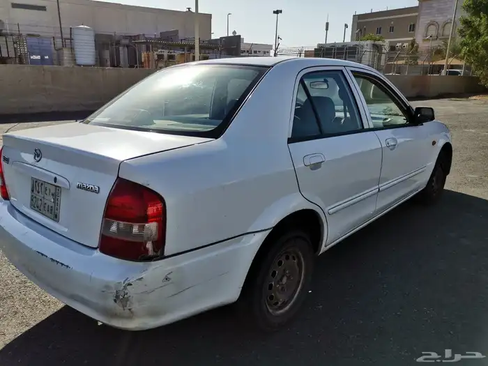 مازدا 323 ابيض .. نظيفة 0