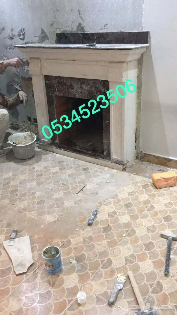 مشبات حجر مشبات خشب مدافئ افران شوايات احدث تصاميم 20