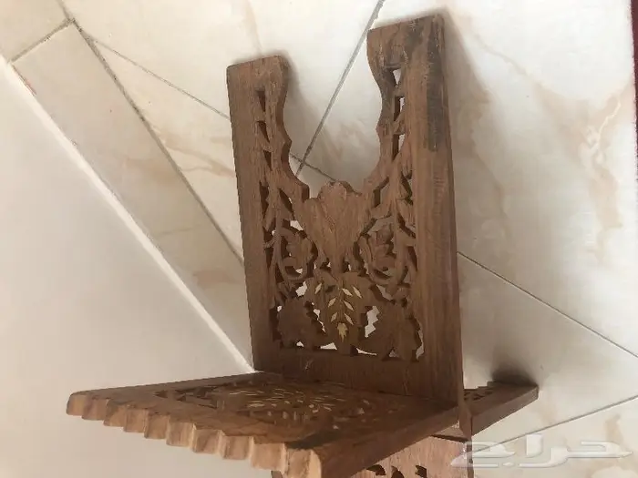 حامل القران خشب 1