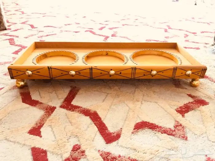 أستاند لعرض الدلال من الخشب 0